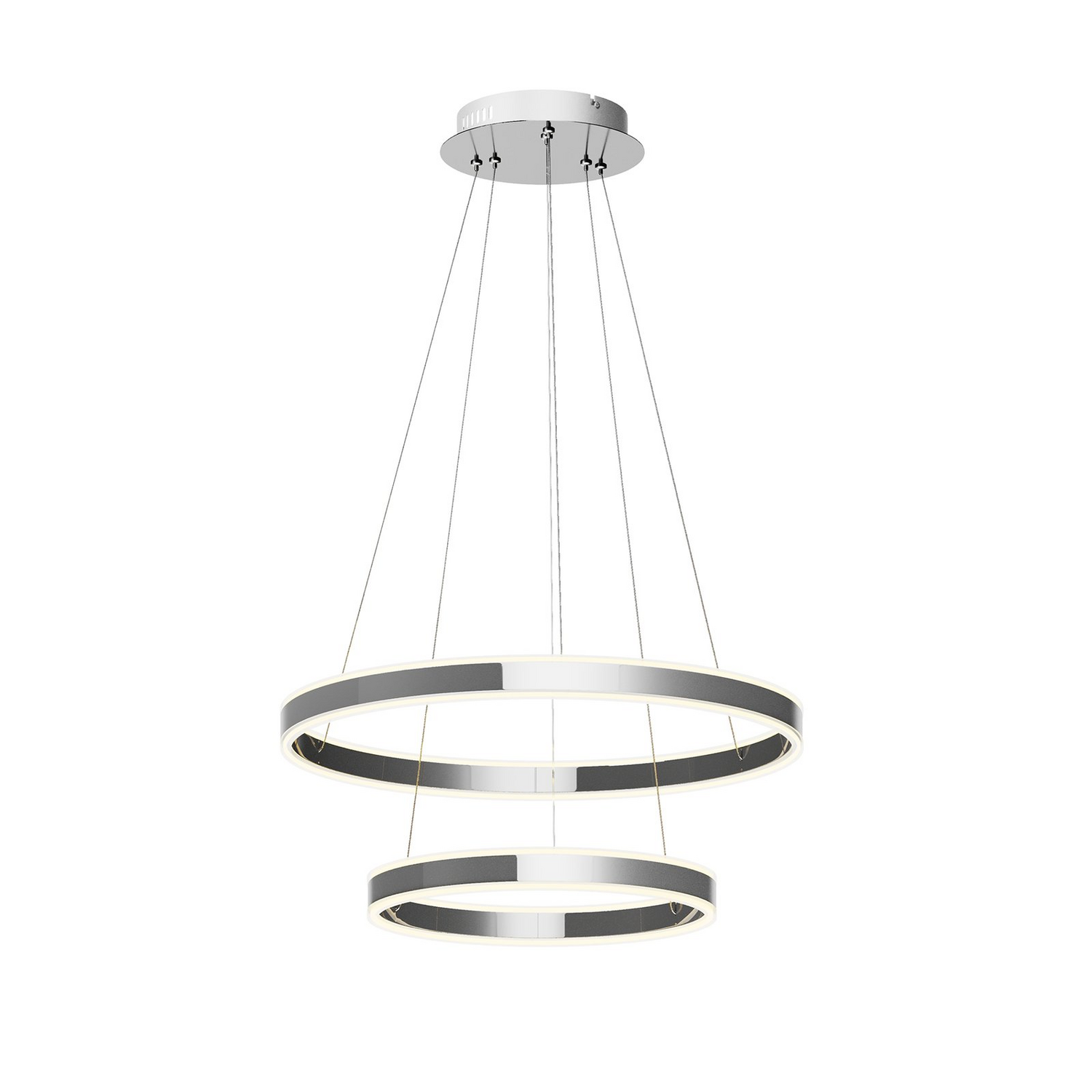 B-Ware Lucande Pendelleuchte Hängelampe Led Lyani Chrom Dimmbar Zweistufig Esszimmer960