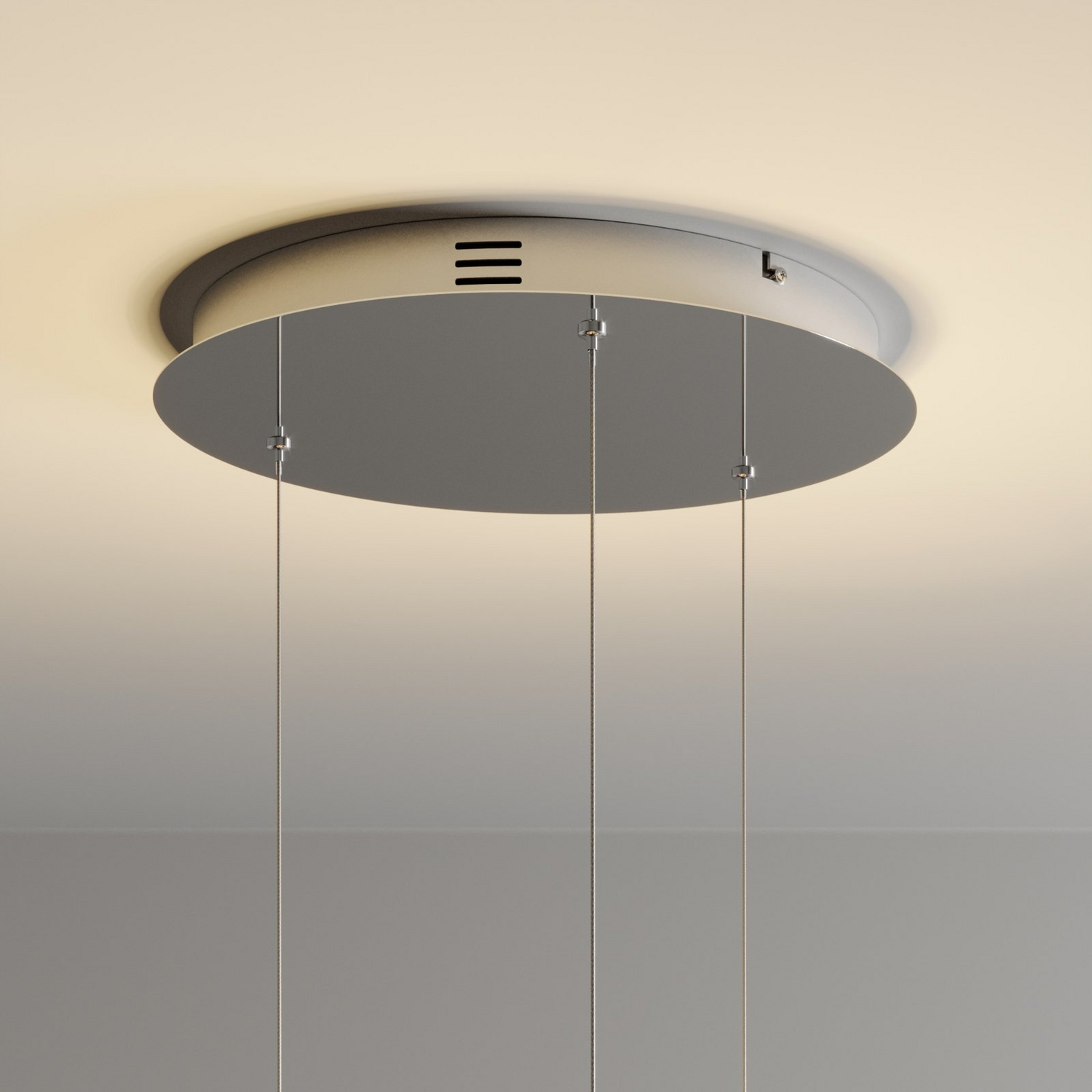 B-Ware Lucande Led Pendelleuchte Lyani Deckenlampe Hängeleuchte 3 Ringe Höhe Led Lampe