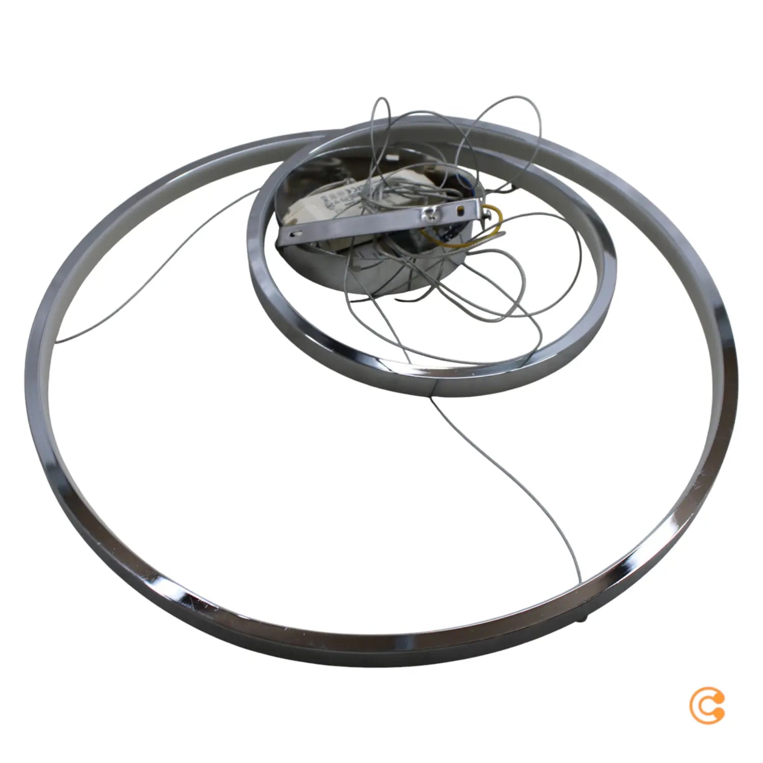 B-Ware Lucande Pendelleuchte Hängelampe Led Silber Wohnzimmer Leuchte 50 Cm 3000 K 30 W - 8502193147818