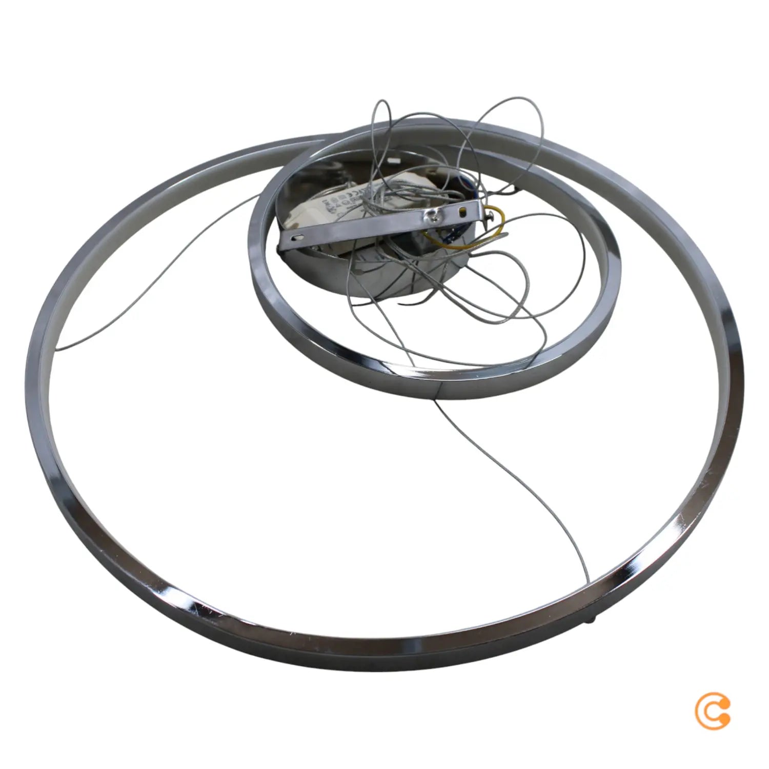 B-Ware Lucande Pendelleuchte Hängelampe Led Silber Wohnzimmer Leuchte 50 Cm 3000 K 30 W - 8502193147818