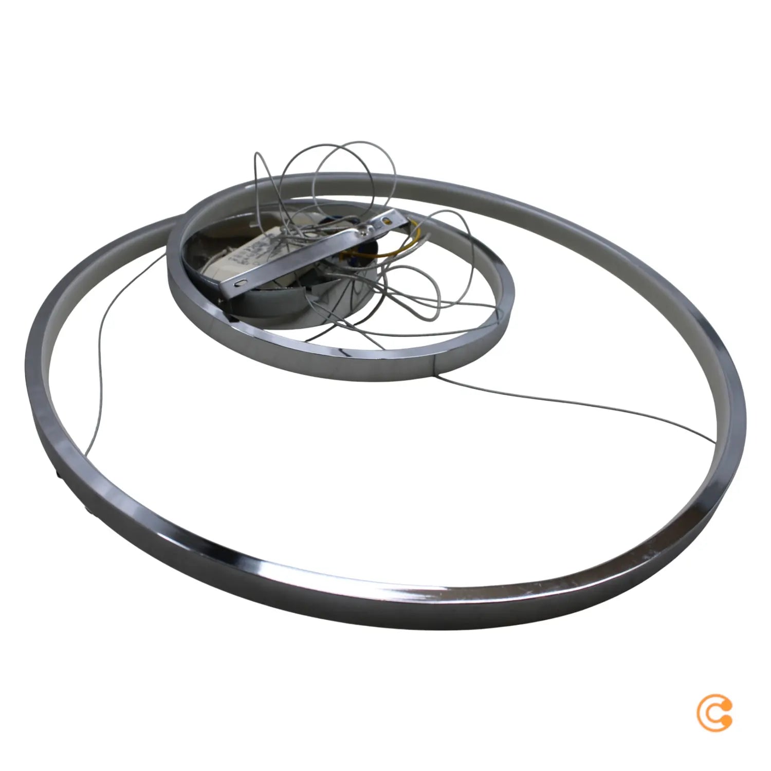 B-Ware Lucande Pendelleuchte Hängelampe Led Silber Wohnzimmer Leuchte 50 Cm 3000 K 30 W - 8502193147818