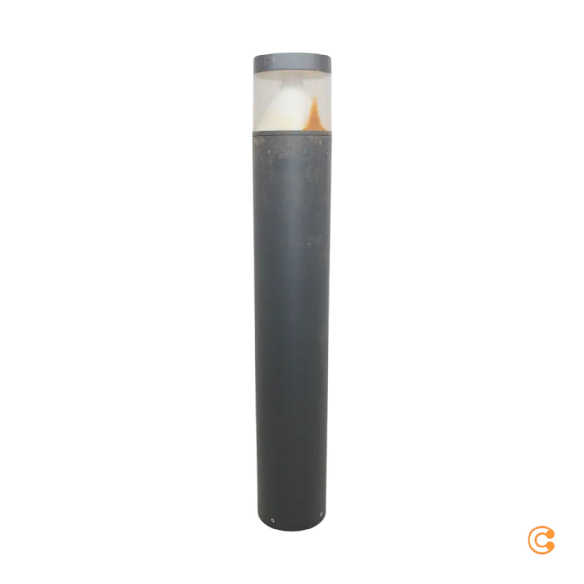 Lucande Pollerleuchte Pollerlampe LED Wegelampe Darja dunkelgrau Aluminium357 - 4251096556162