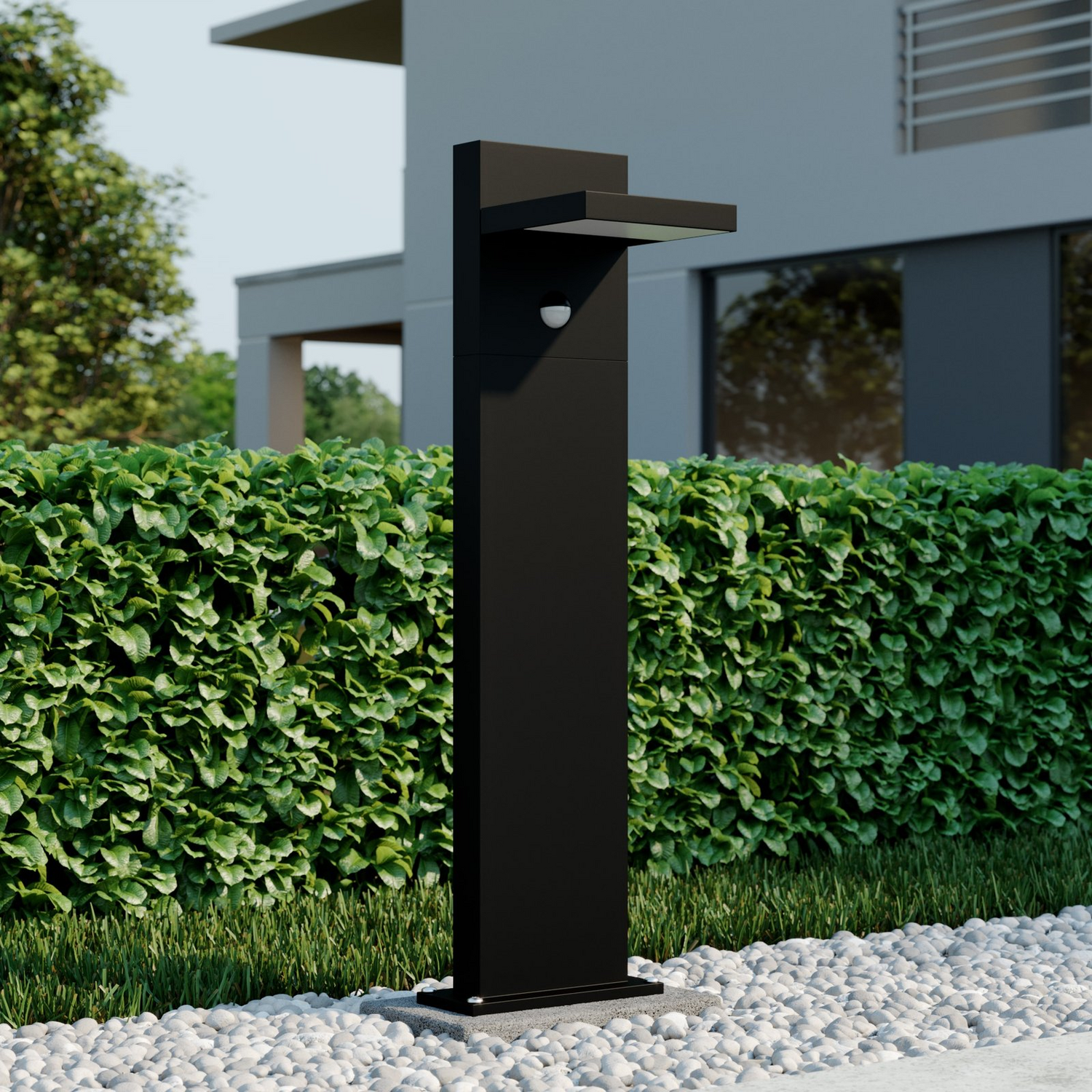 B-Ware Lucande Led Pollerleuchte Wegeleuchte Gartenlampe Silvan Bewegungssensor Led 960 - 4251096556742