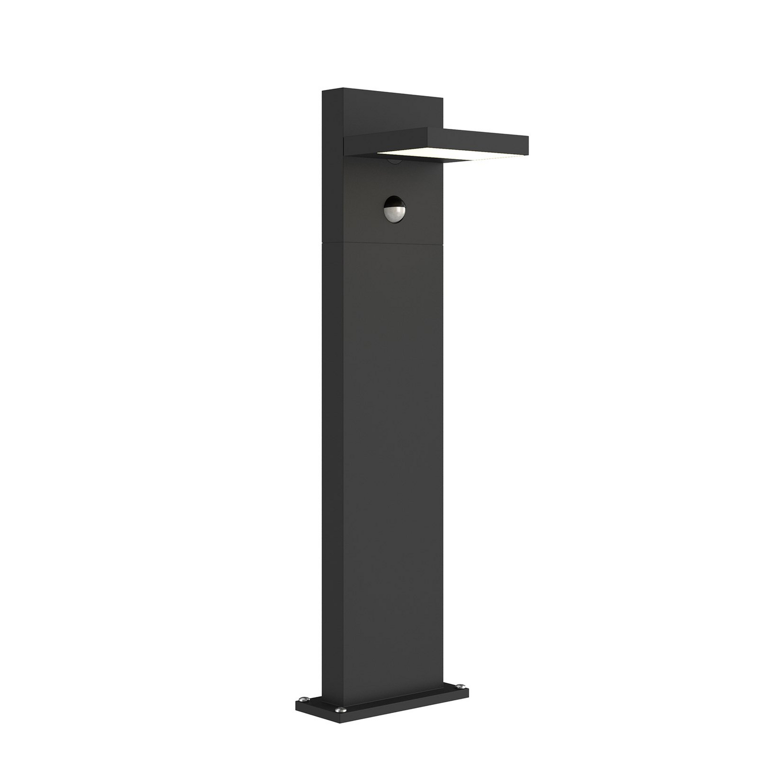 B-Ware Lucande Wegeleuchte Pollerleuchte Led Sensor Grafitgrau Außenleuchte Anthrazit 6