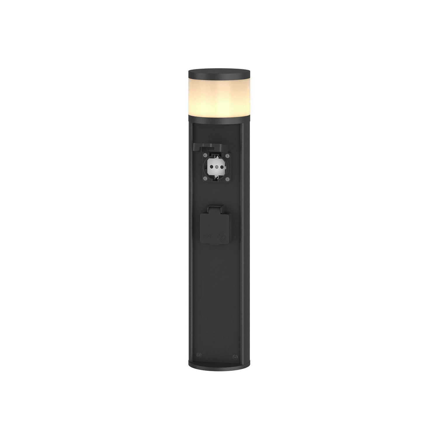 B-Ware Lucande Corban Led Sockelleuchte 2 Steckdosen Gartensteckdosensäule Wasserfest - 4251096573855