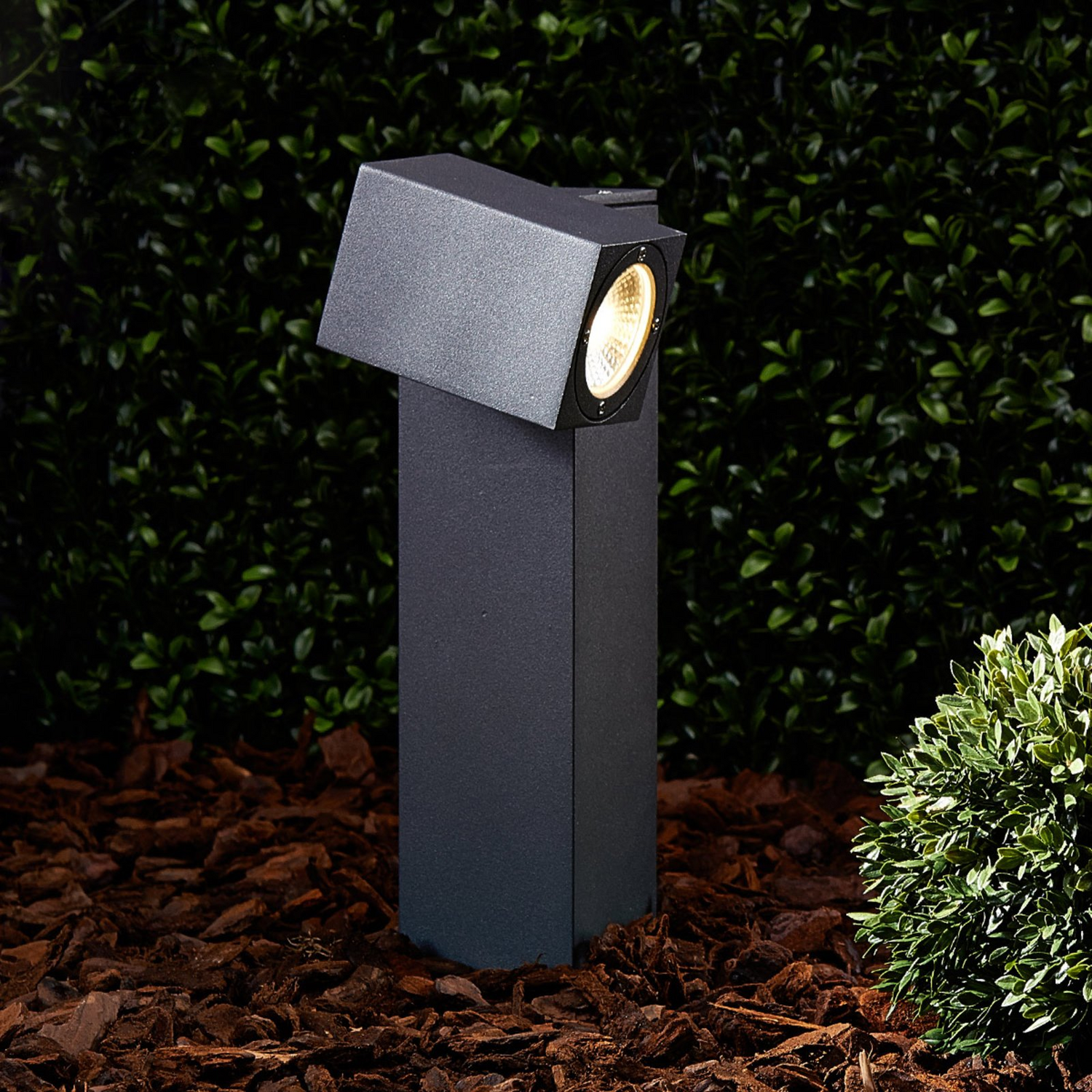 Lucande Verstellbare Led Sockelleuchte Lampe Leuchte Außenlampe Garten 7 W Lorik B-Ware - 6291105701976