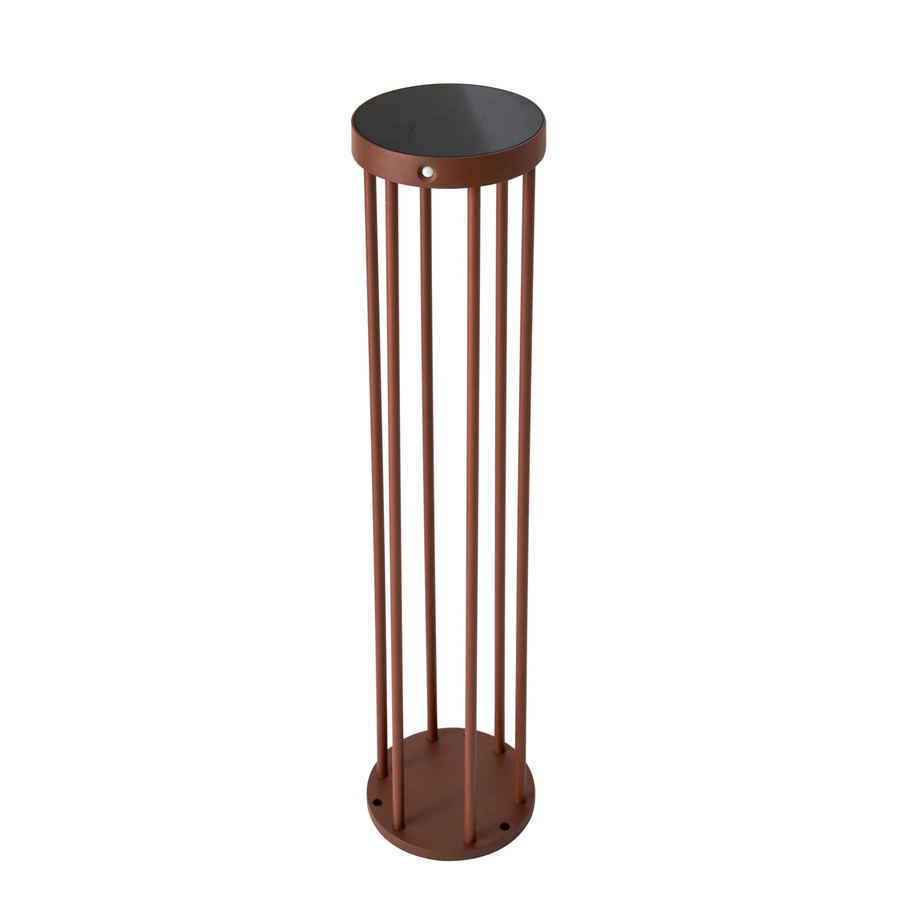 Lucande Led Solar Wegelampe Gartenleuchte Lampe Evelis Rostfarben Alu Sensor B-Ware - 4251911777178