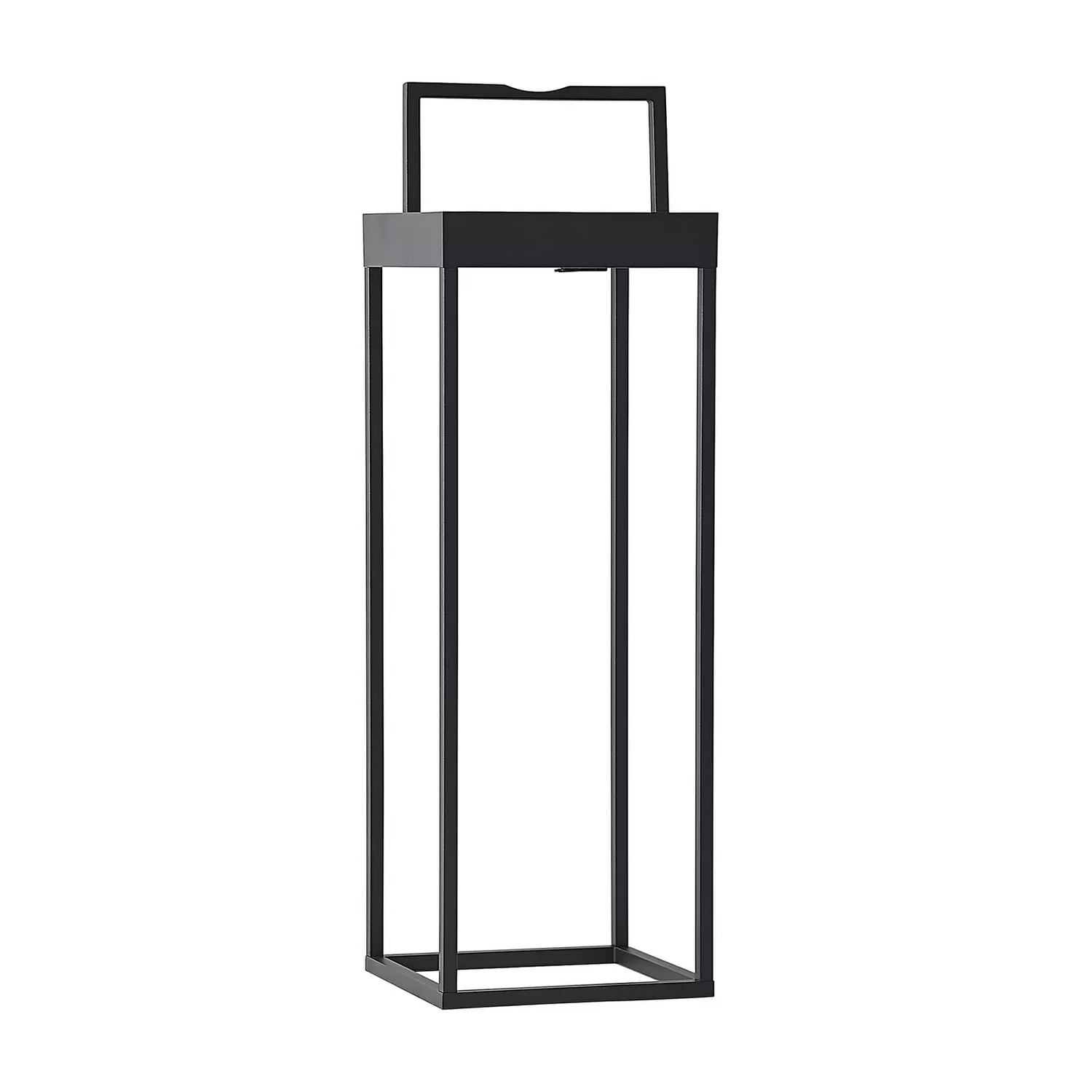 B-Ware Lucande Solarleuchte Gartenlampe Led Außenleuchte Schwarz Aluminium Lynzy 58 Cm - 4251911700084