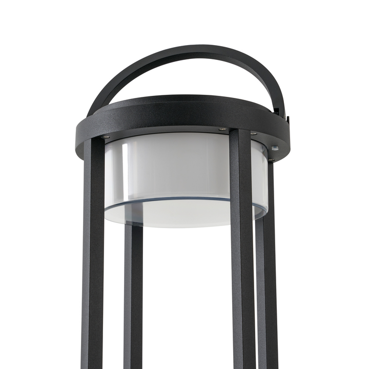 Lucande Led Solartischlampe Tischleuchte Tilena Leuchte Led Schwarz Dimmbar Rund B-Ware - 4251911777116
