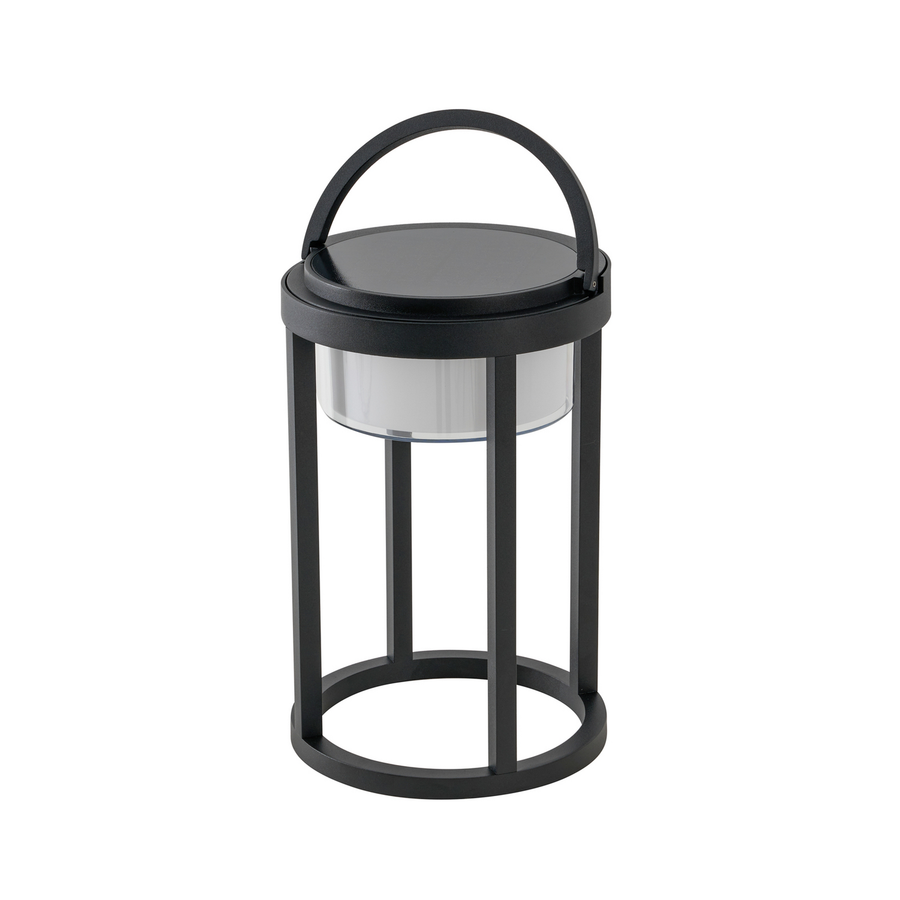 Lucande Led Solartischlampe Tischleuchte Tilena Leuchte Led Schwarz Dimmbar Rund B-Ware - 4251911777116