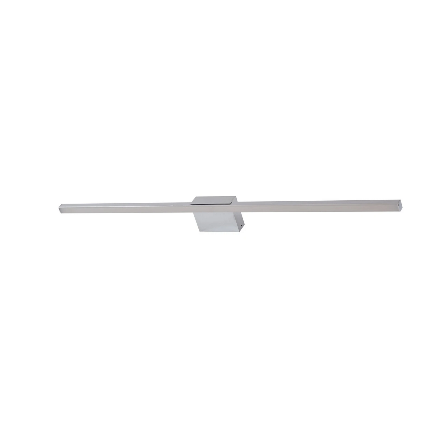 Lampe miroir LED Lucande Kivana en métal chromé 90 cm IP44, spot lumineux Li814 (produit d'occasion).