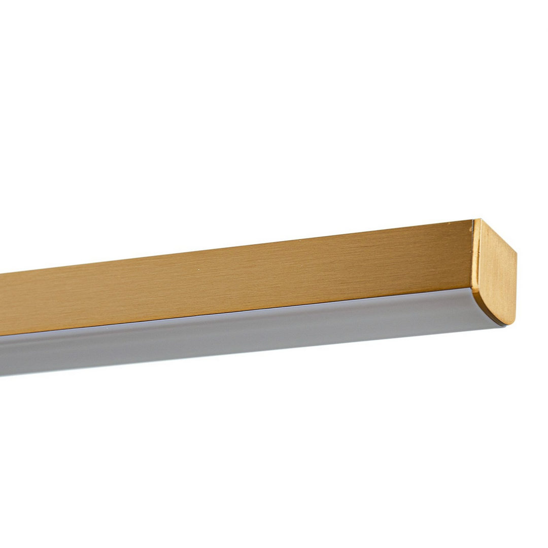 Lucande Led Spiegellampe Spiegellicht Kivana Kupfer Metall 90cm Ip44 Lampe B-Ware