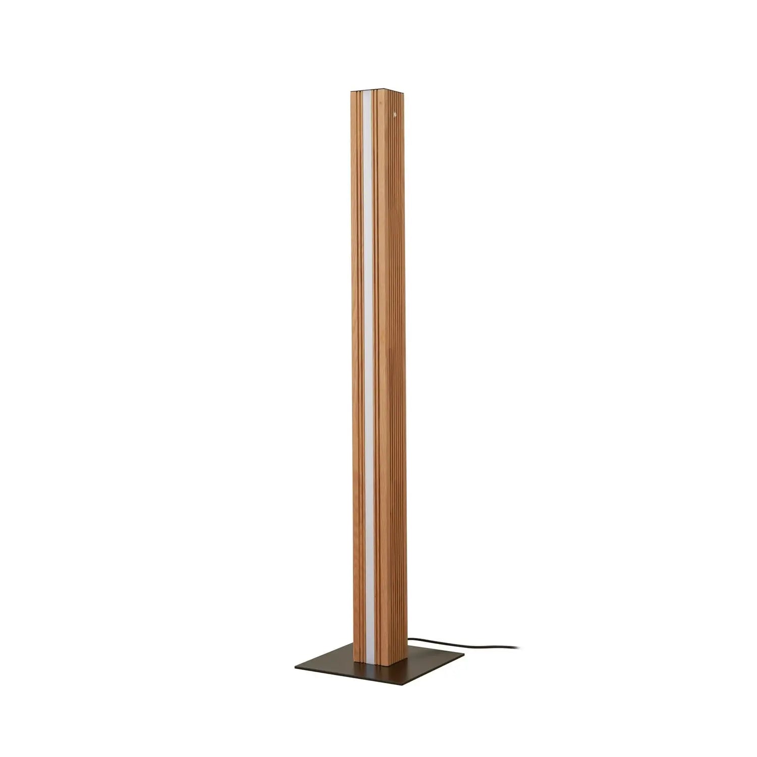 B-Ware Lucande Stehleuchte Standleuchte Led Lieske Holz Dimmbar Schalter Wohnraum Lampe - 4255830901232