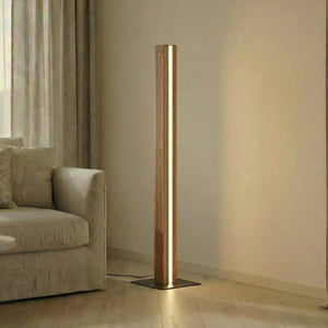 B-Ware Lucande Stehleuchte Standleuchte Led Lieske Holz Dimmbar Schalter Wohnraum Lampe