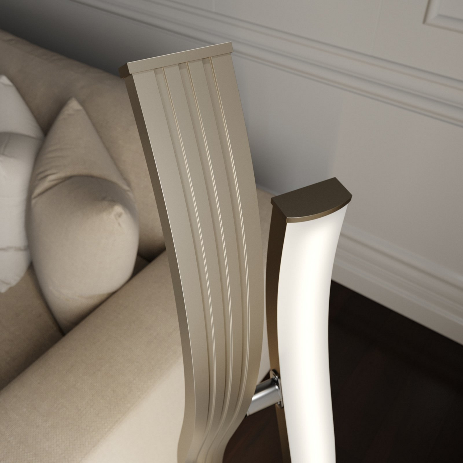 B-Ware Lucande Stehleuchte Stehlampe Led Mairia Alu Wohnzimmer Dimmbar Siehe Text - 4251096572919