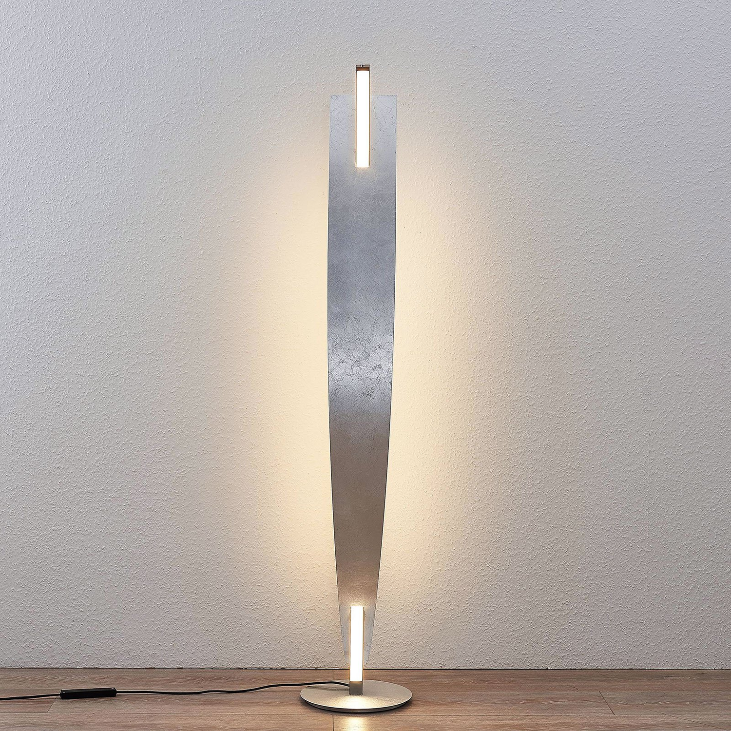 B-Ware Lucande Stehleuchte Stehlampe Led Marija Silber Dimmbar Beleuchtung Raum389 - 4251096553642