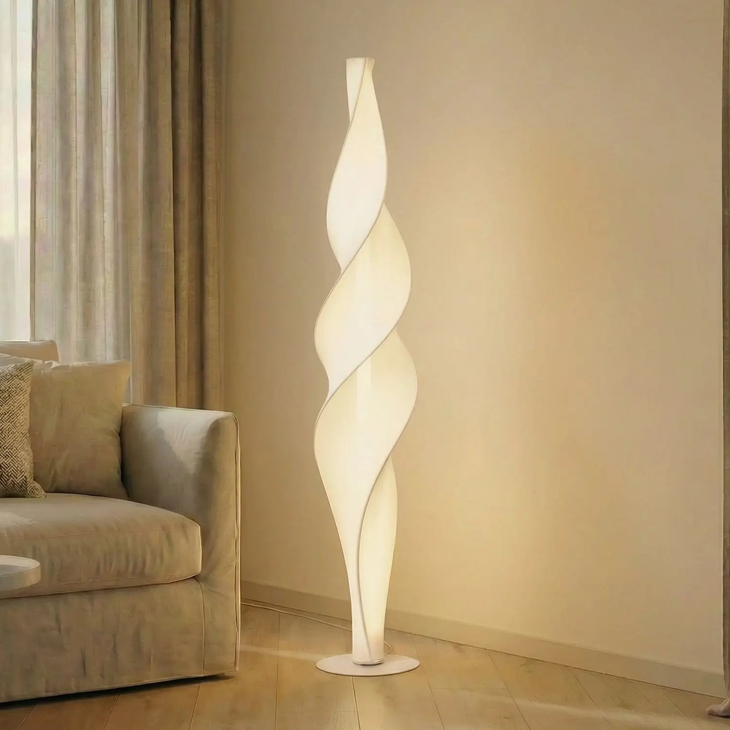 B-Ware Lucande Stehleuchte Stehlampe Led Weiß Dimmer Novelle Designer Siehe Text - 4255830904547