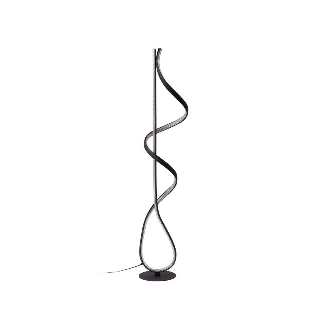 Lucande Led Stehleuchte Rodado Schwarz 132 Cm Aluminium Stehleuchte Lampe Spot B-Ware - 4251911795004