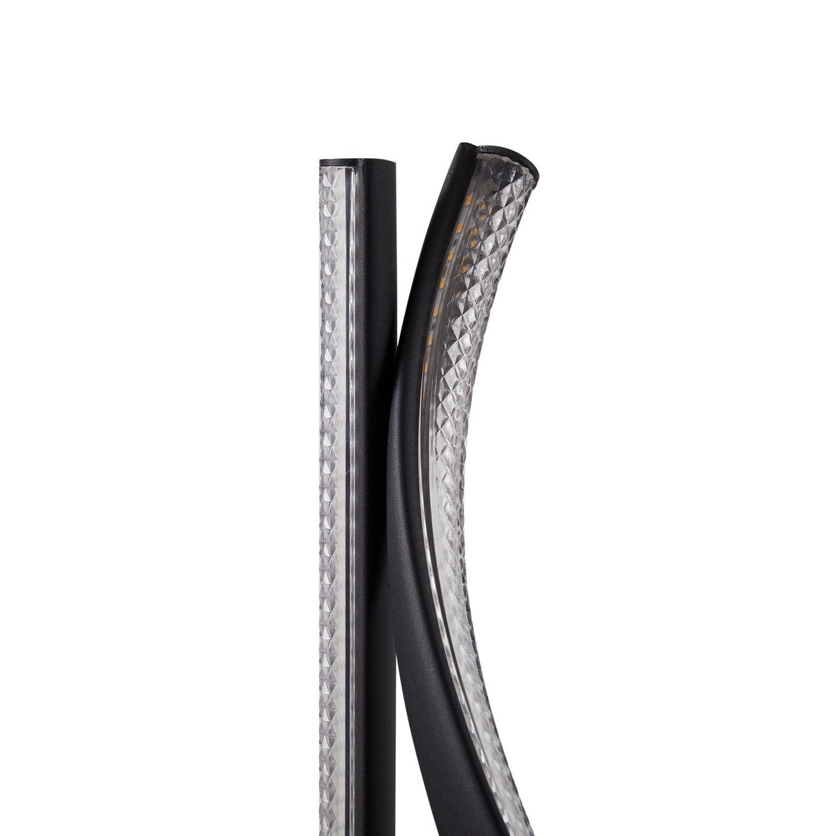Lucande Stehleuchte Standlampe LED Rodado schwarz Beleuchtungskunst Aluminium183 - 4251911795004