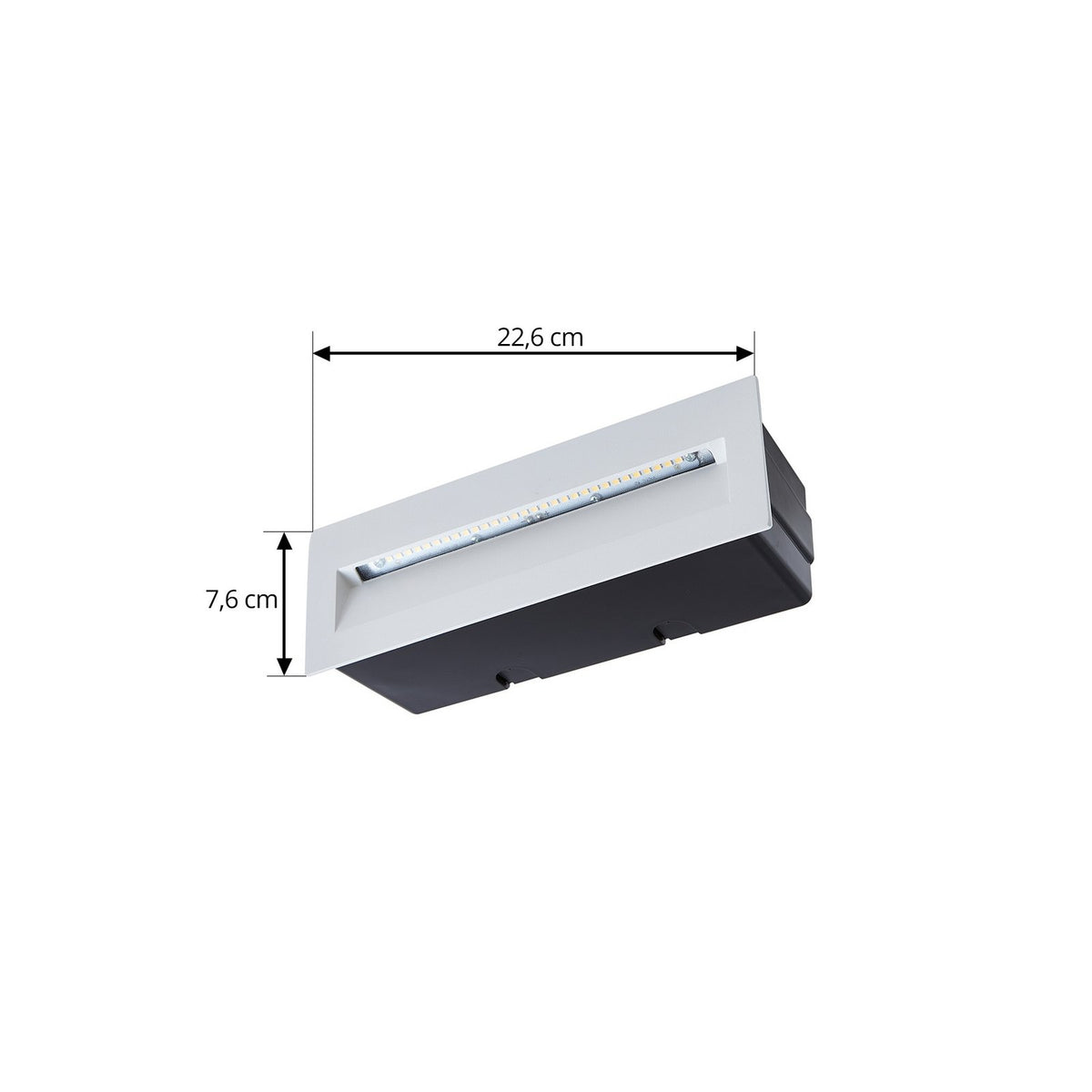 Lucande Wandeinbauleuchte Wandlampe Wandleuchte LED IP54 Outdoor Einbauleuchte - 4251911798340