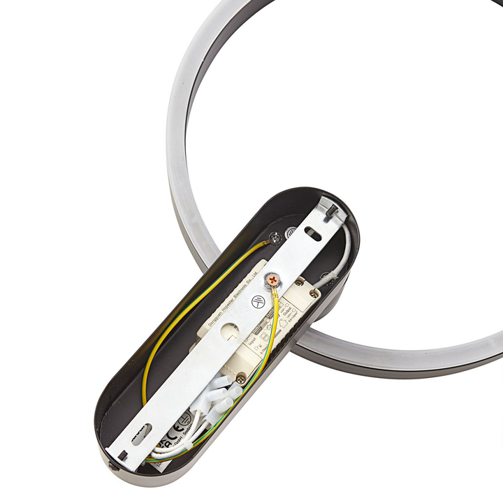Lucande Led Lampe Yekta Wandlicht Schwarz Dimmbar Warmweiß Indirekt Leuchte B-Ware