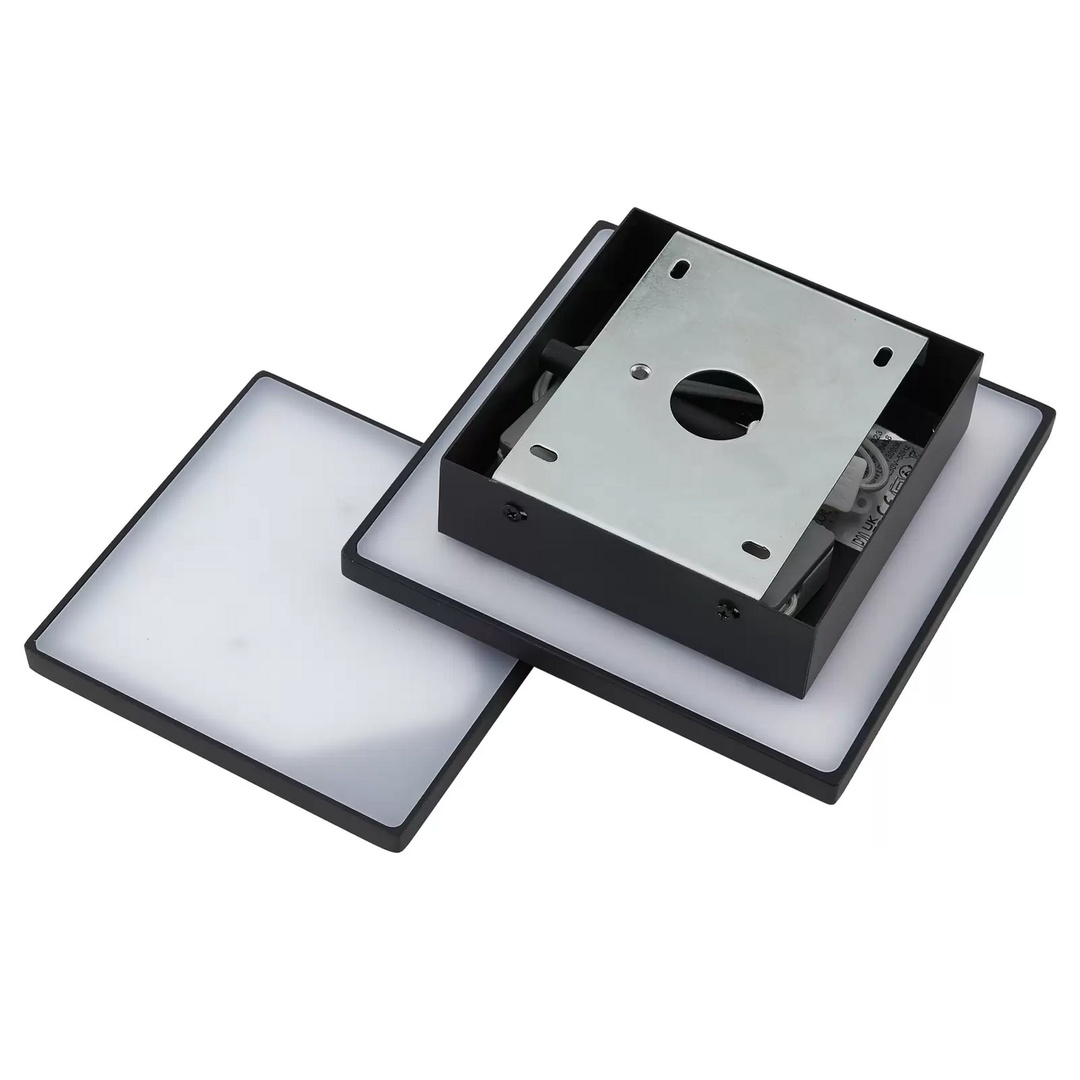 Lucande Led Wandleuchte Elrik Wandleuchte Schwarz 27 Cm Hoch Siehe Text/Foto B-Ware - 4251911779004