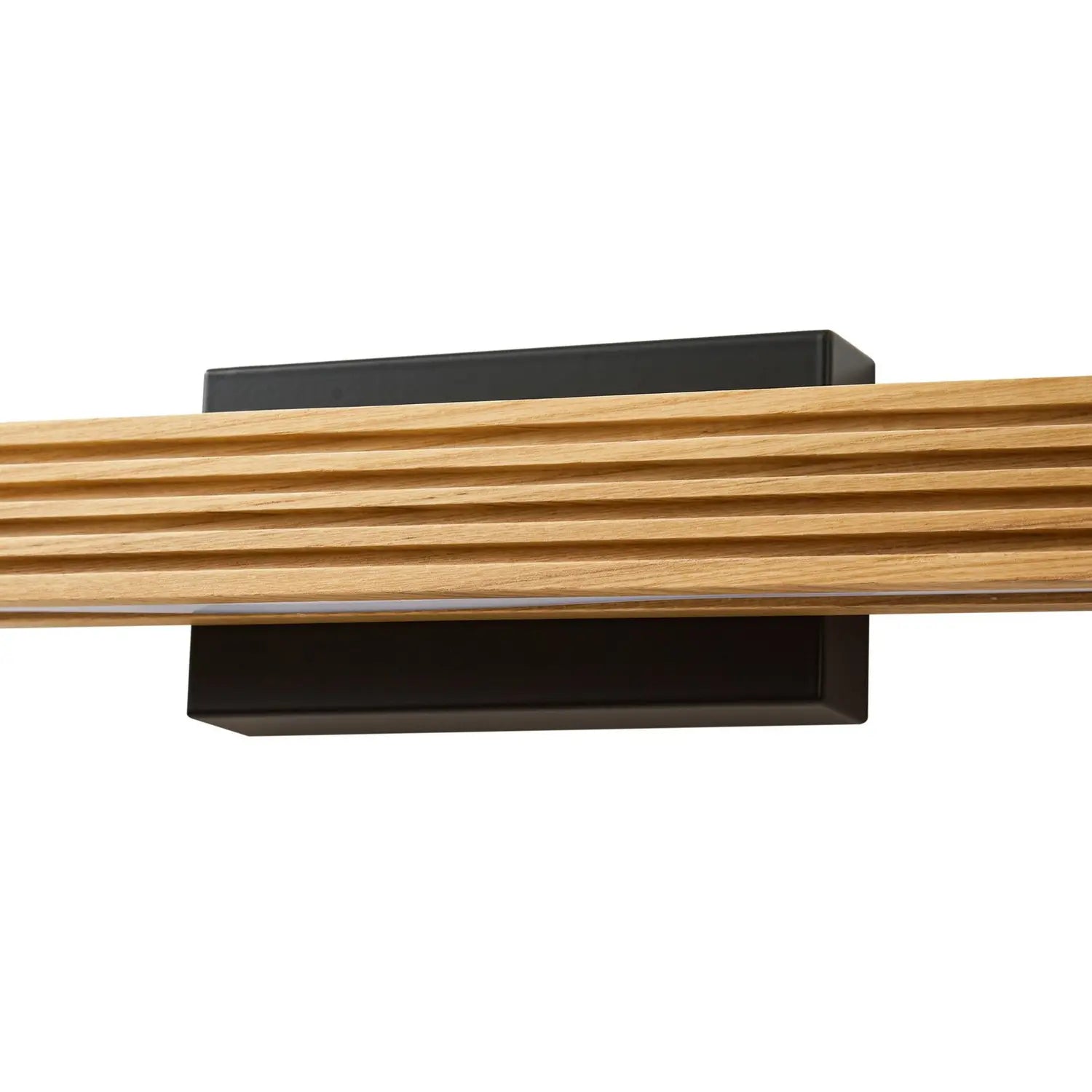 B-Ware Lucande Wandleuchte Wandlampe Led Holz Schwarz Lieske Beleuchtung Innenbere52
