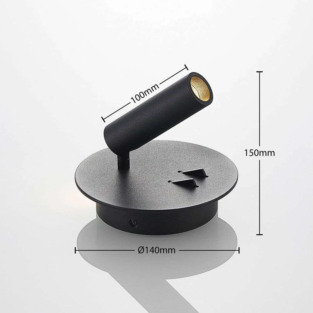 Lucande Magya 2 Round Led Wandleuchte Wandlampe Leuchte Lampe Wandlicht Licht B-Ware - 4251096570212