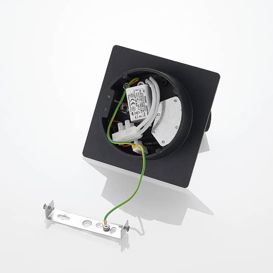 B-Ware Lucande Magya Led Wandleuchte Wandlampe Wandlicht Leuchte Lampe Licht Schwarz    - 4251096570441