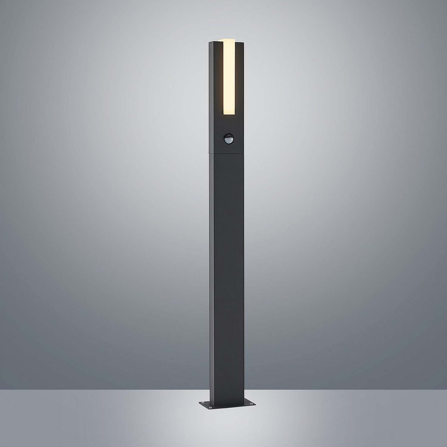 B-Ware Lucande Led Wegeleuchte Wegelampe Bewegungsmelder Virgalia Graphitgrau Ip54 A157