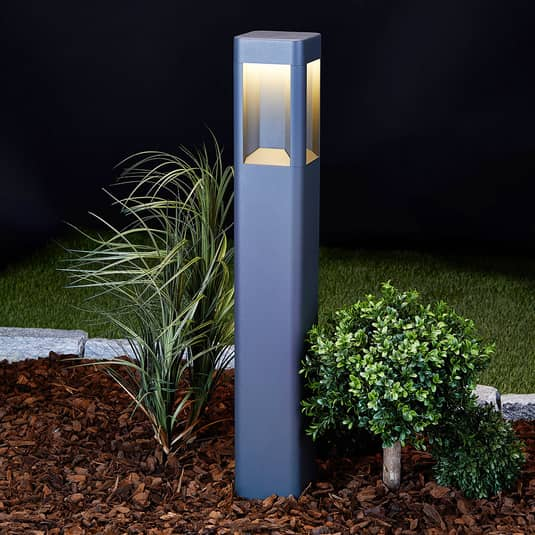 B-Ware Lucande Led Wegeleuchte Annika Wegelampe Gartenlampe Lampe Leuchte Alu Ip54 80cm - 6291105701884