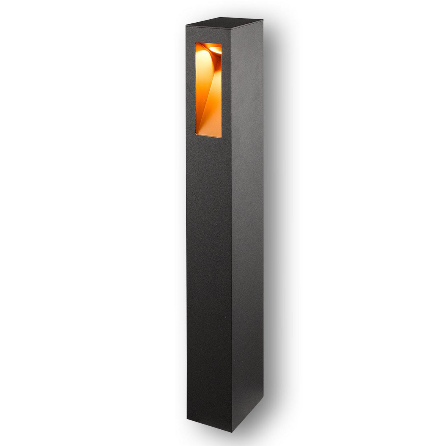 B-Ware Lucande Wegeleuchte Gartenlampe Led Jenke Aluminium Anthrazit Gold Matt Außenber - 6291105701914