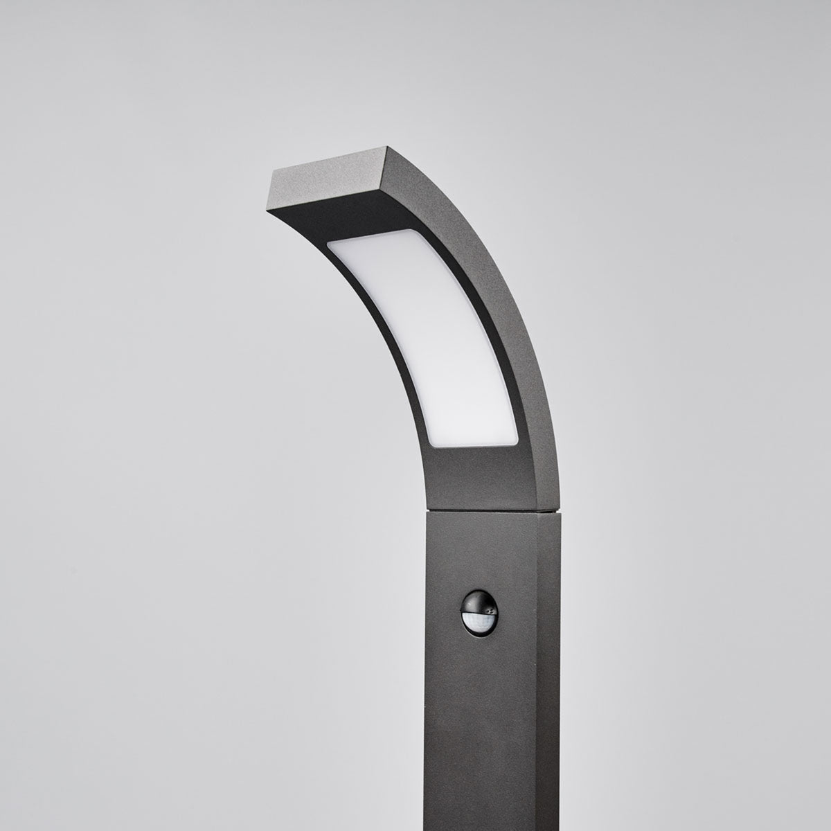 Lucande Pollerleuchte Wegeleuchte LED Juvia Sensor grafitgrau Außenbereich - 4251096538489