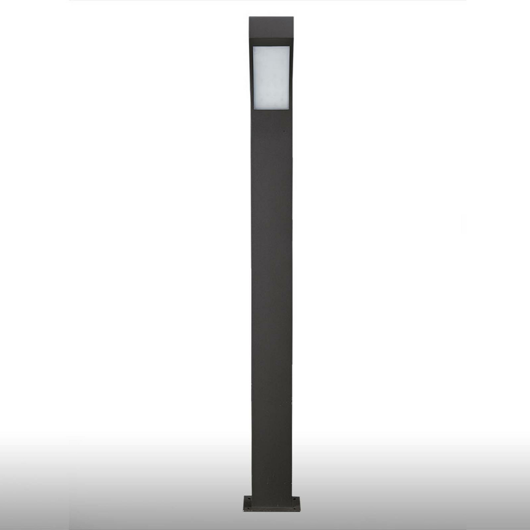 Lucande Grafitgraue Led Wegeleuchte Lennik Gartenleuchte Wegelicht Dekolampe Led B-Ware - 6291105702683