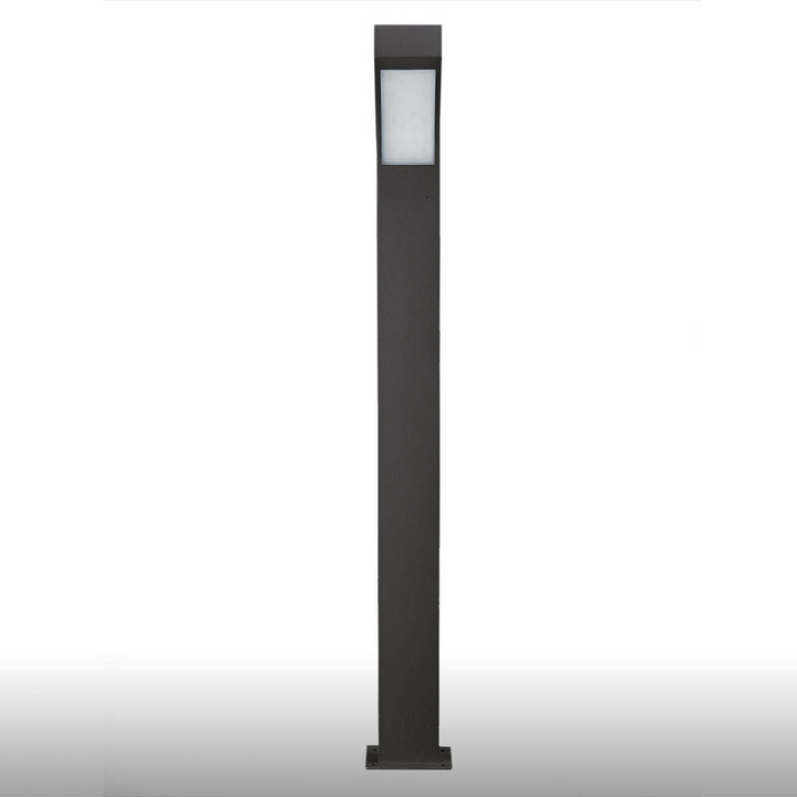 Lucande Grafitgraue Led Wegeleuchte Lennik Gartenleuchte Wegelicht Dekolampe Led B-Ware - 6291105702683