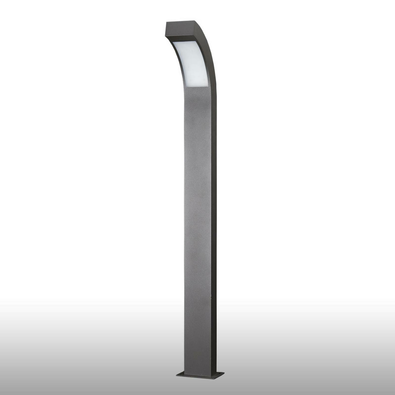 Lucande Grafitgraue Led Wegeleuchte Lennik Gartenleuchte Wegelicht Dekolampe Led B-Ware - 6291105702683