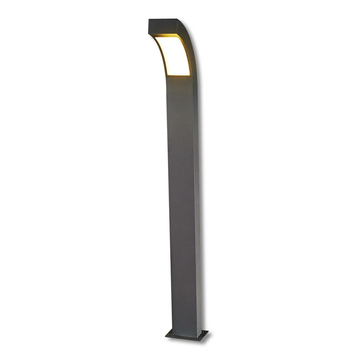 Lucande Grafitgraue Led Wegeleuchte Lennik Gartenleuchte Wegelicht Dekolampe Led B-Ware - 6291105702683