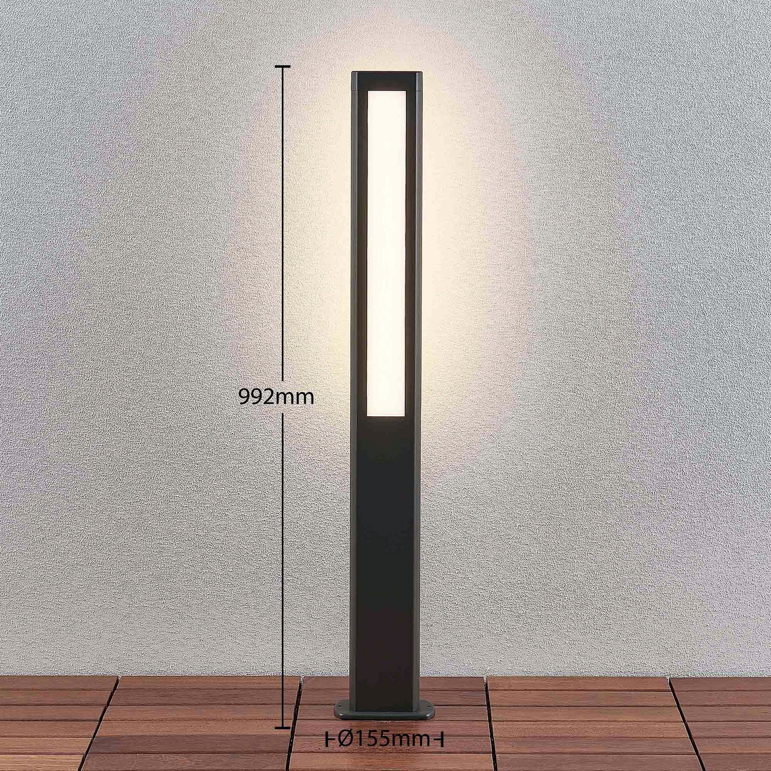 Lucande Led Wegeleuchte Mhairi Gartenleuchte Außenlampe Lampe Siehe Text/Foto B-Ware - 4251096556902