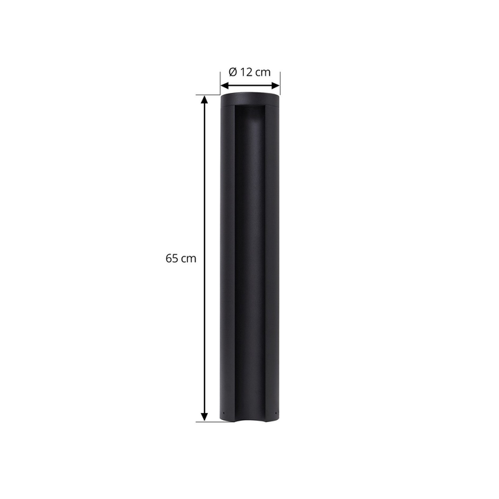 Lucande Led Wegeleuchte Raiku Schwarz Beleuchtung Aluminium 65 Cm Ip65 Schutzart B-Ware - 4251911779509