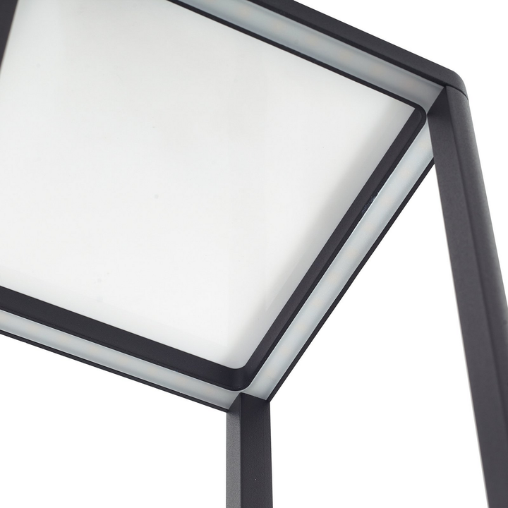 Lucande Led Wegeleuchte Außenlampe Thorvid Schwarz Wegbeleuchtung 120cm B-Ware - 4251911787078
