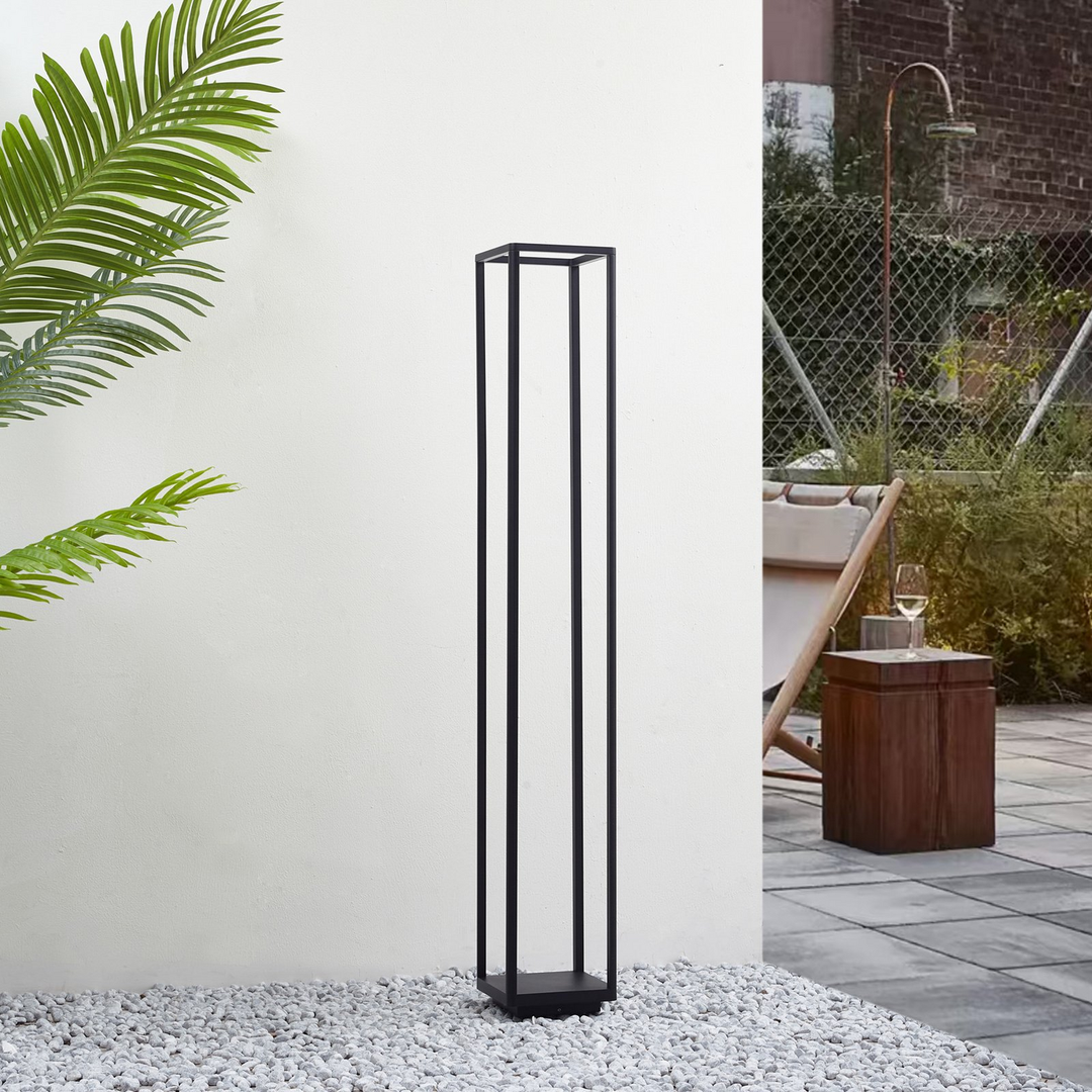 Lucande Led Wegeleuchte Außenlampe Thorvid Schwarz Wegbeleuchtung 120cm B-Ware - 4251911787078