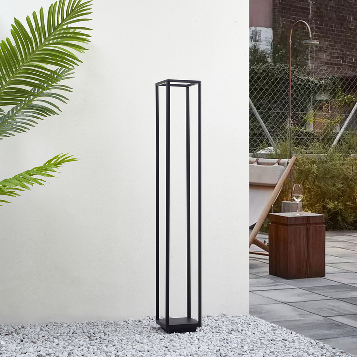 Lucande Led Wegeleuchte Außenlampe Thorvid Schwarz Wegbeleuchtung 120cm B-Ware - 4251911787078