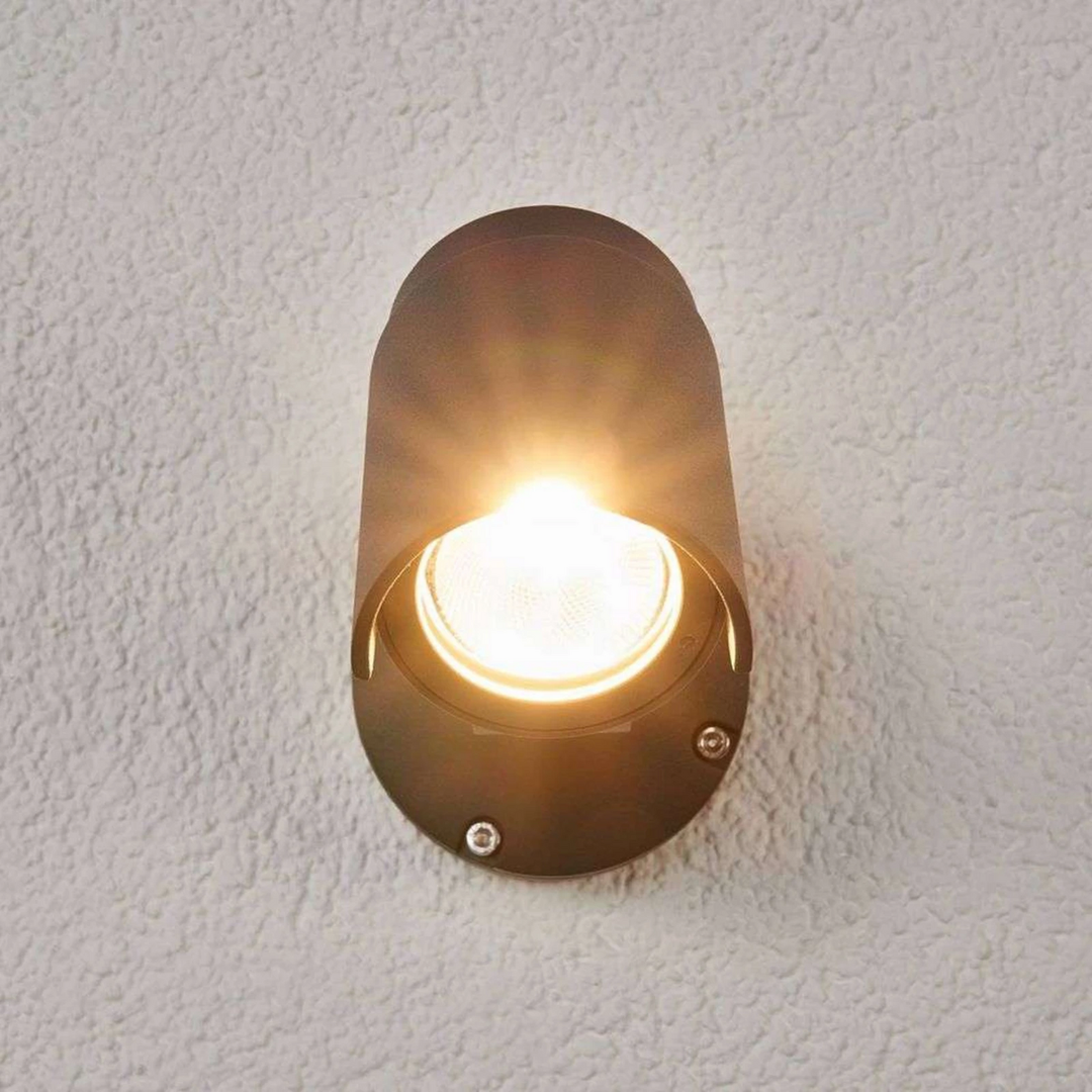 Lucande Leuchten Led Außenstrahler Strahler Beatrix 21,1cm Anthrazit Lampe Licht B-Ware - 4251096528640