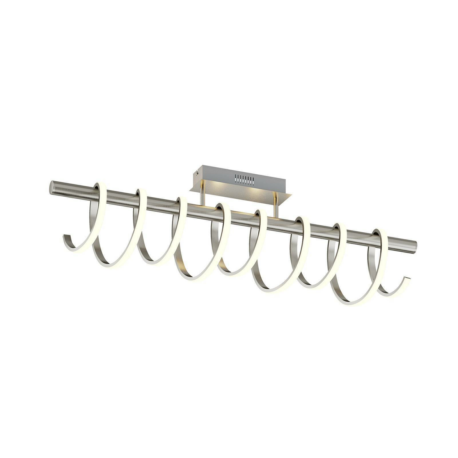 B-Ware Lucande Milora Led Deckenlampe 100 Cm Nickel Deckenlampe Deckenlicht Dekolampe - 4251096584882