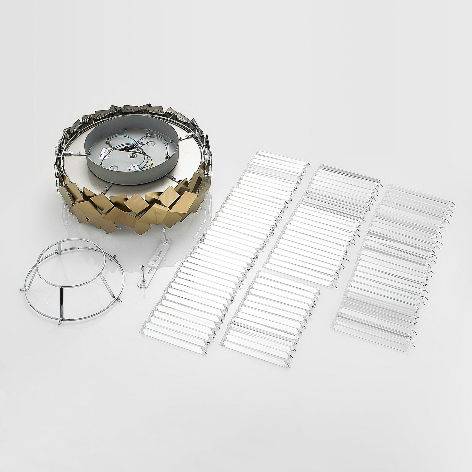 Lucande Miraia Kristall Deckenleuchte Gold Deckenlampe Lampe Leuchte Siehe Text B-Ware - 4251911700855