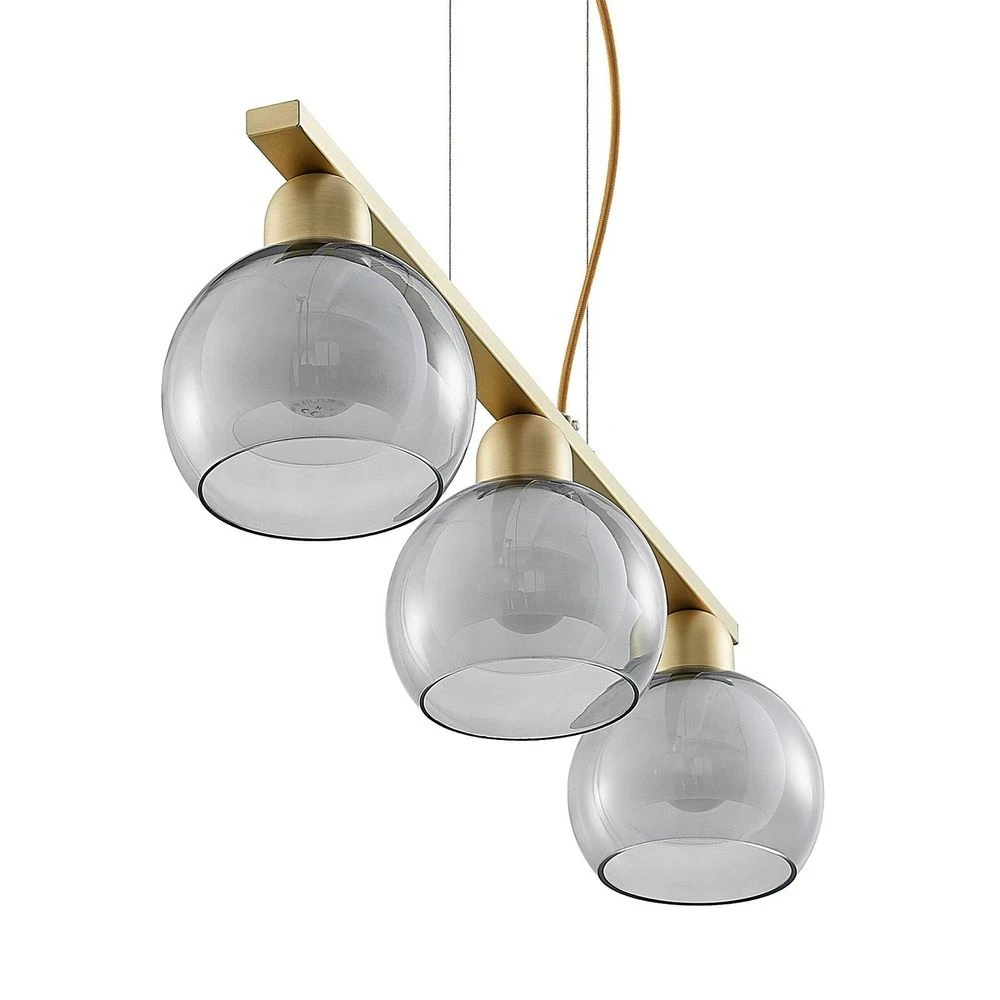 Lucande Mylah Hängelampe 3fl ø 14 Cm Deckenlampe Deckenleuchte Leuchte Spot844 B-Ware - 4251911730227