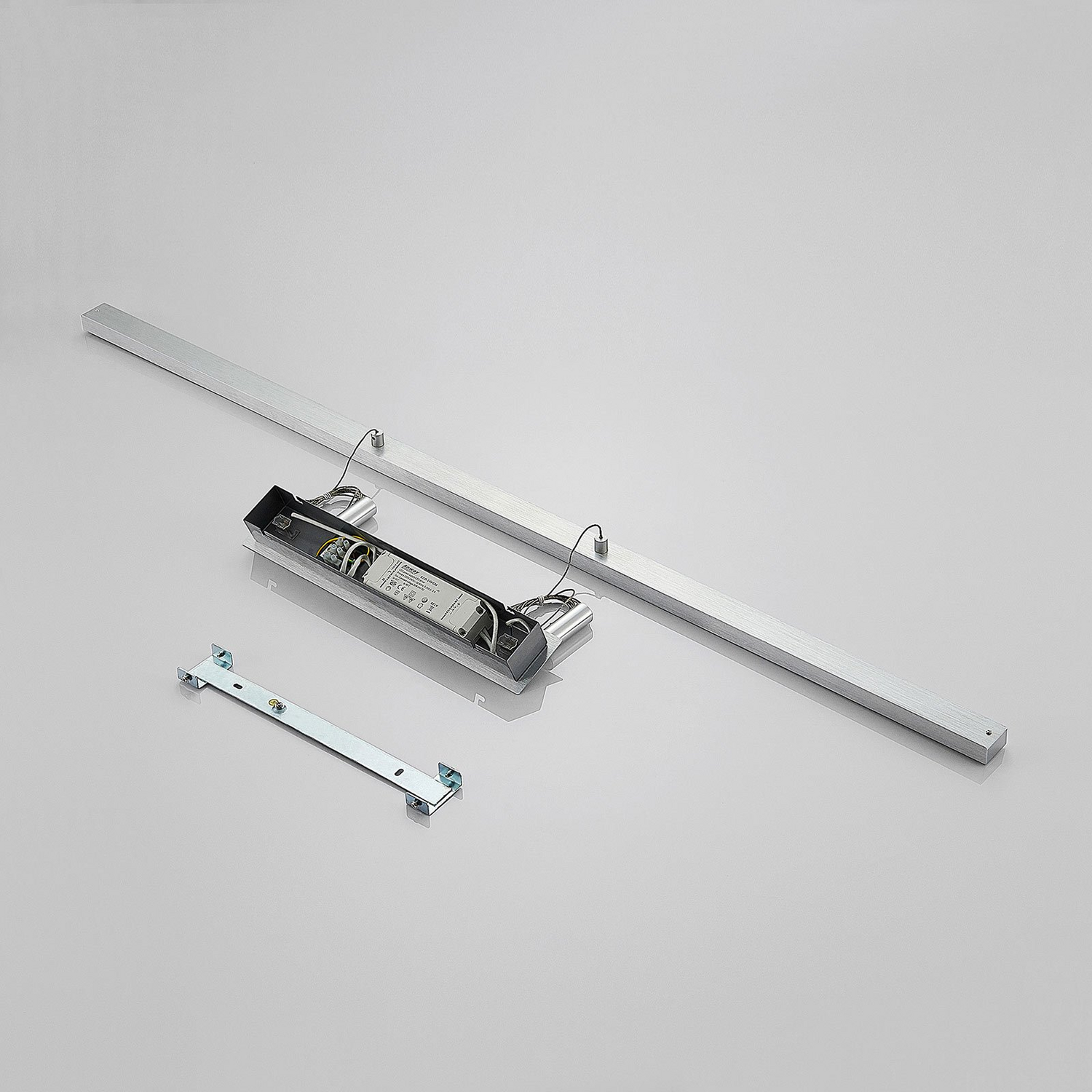B-Ware Led Hängeleuchte Pendelleuchte Lucande Myron Aluminium Touch Siehe Text/Foto - 4251096564136
