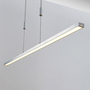 B-Ware Led Hängeleuchte Pendelleuchte Lucande Myron Aluminium Touchdimmer Höhenverst56