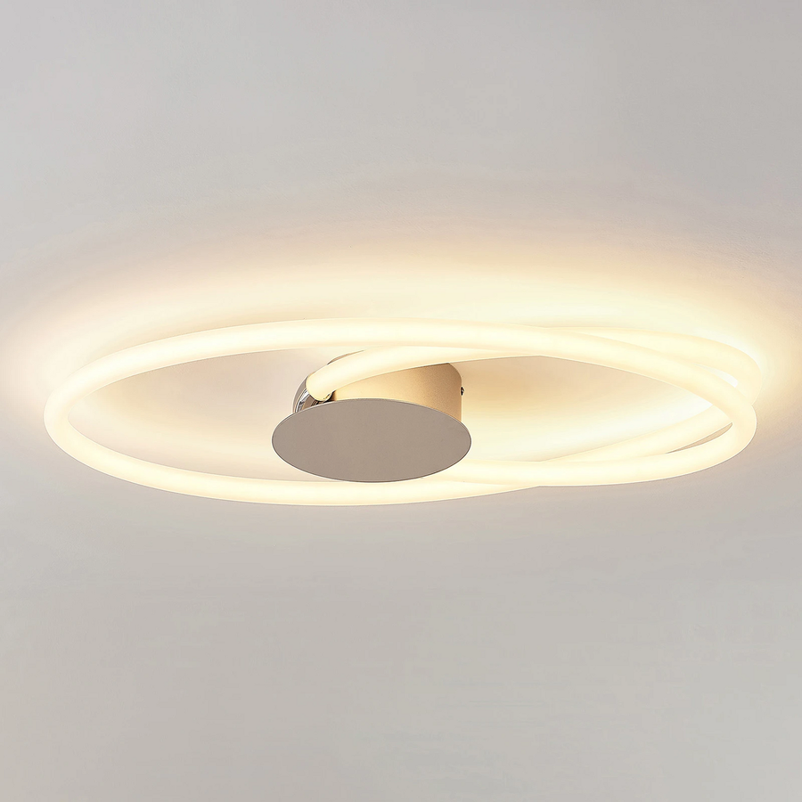 Lucande Ovala Led Deckenleuchte Lampe Wohnzimmerleuchte Decke 72 Cm Dimmbar Spot B-Ware - 4251096579987