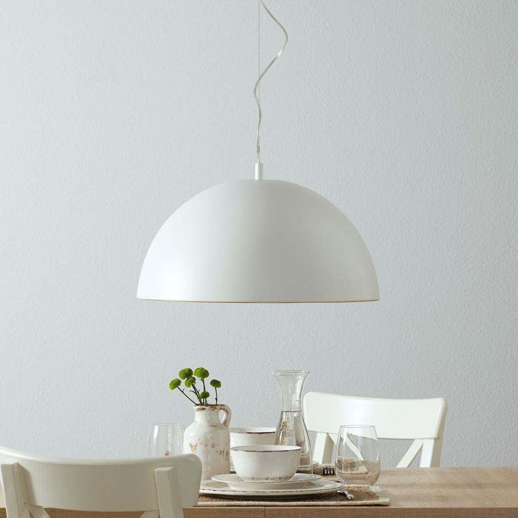 B-Ware Lucande Phelan Hängeleuchte Hängeleuchte Lampe Leuchte Deckenlampe 50cm Weiß Gol - 4251096576733
